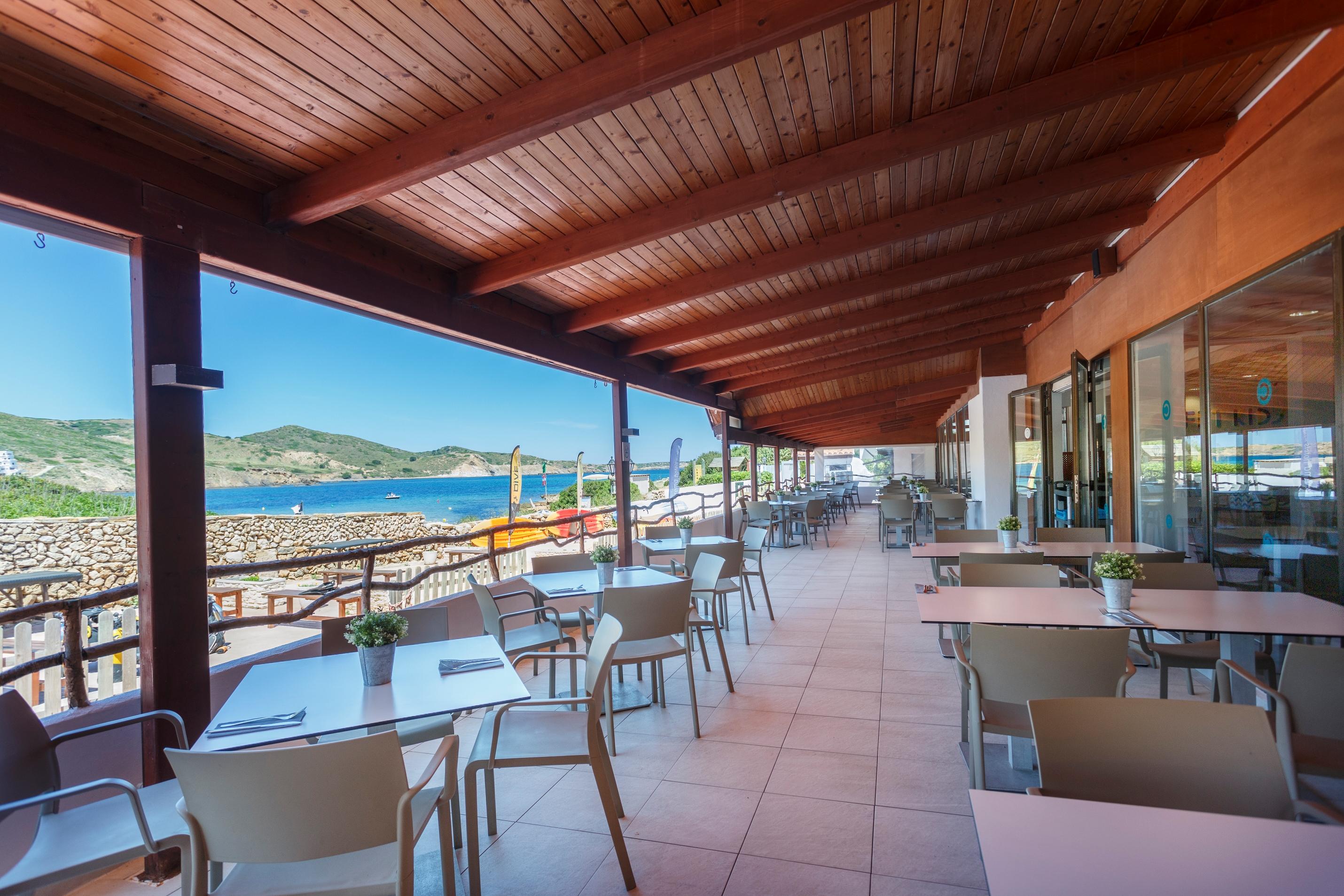 Carema Club Resort Playas De Fornells Restaurant foto